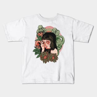 Day of the Dead Girl Kids T-Shirt